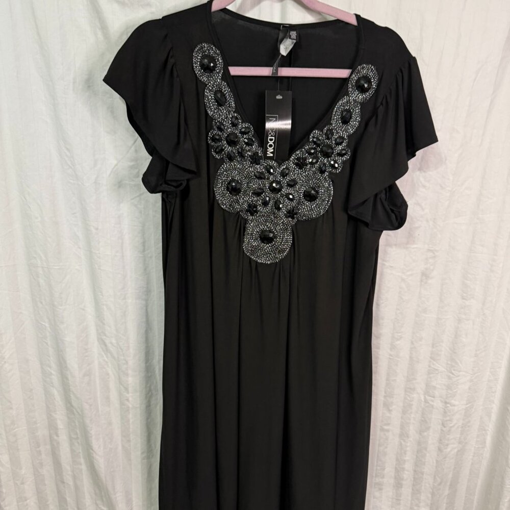 NIC & DOM Short Sleeve Dress